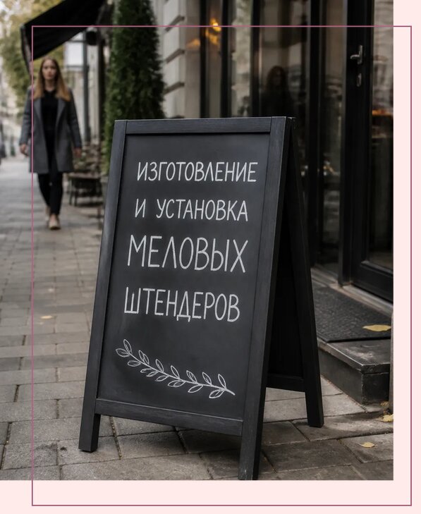 Меловые штендеры в Славгороде по цене от 6761 р. | Аванза-Слд